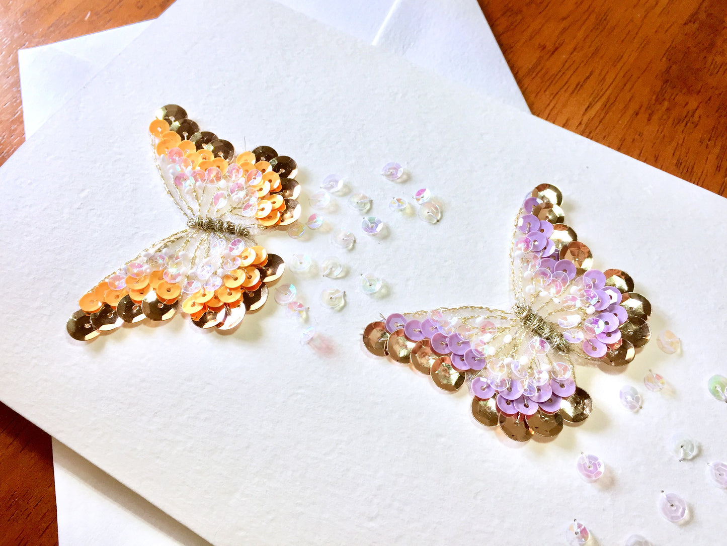 Embroidered Butterfly Greeting Card Online Class